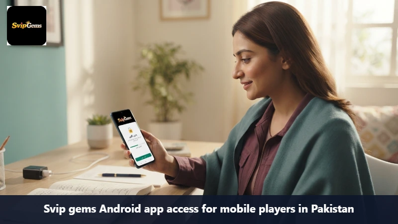 Svip gems Android app access for mobile players in Pakistan